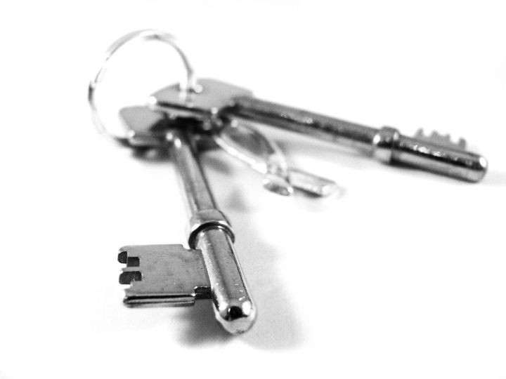 Secure Home - keys, silver, security